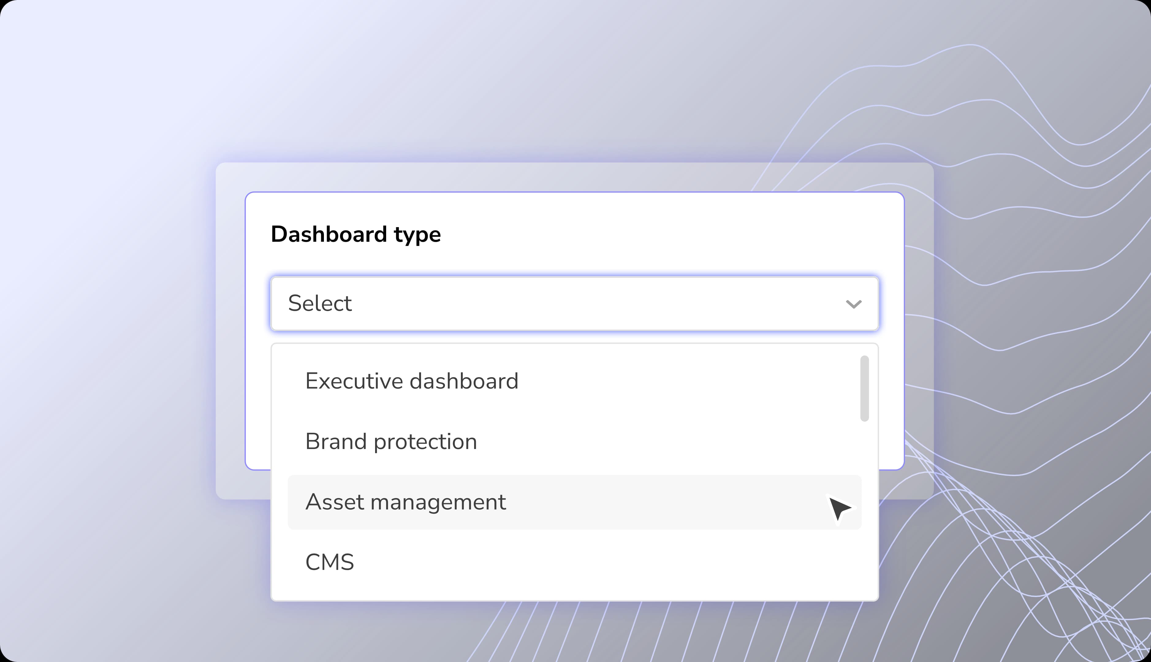 Custom dashboards