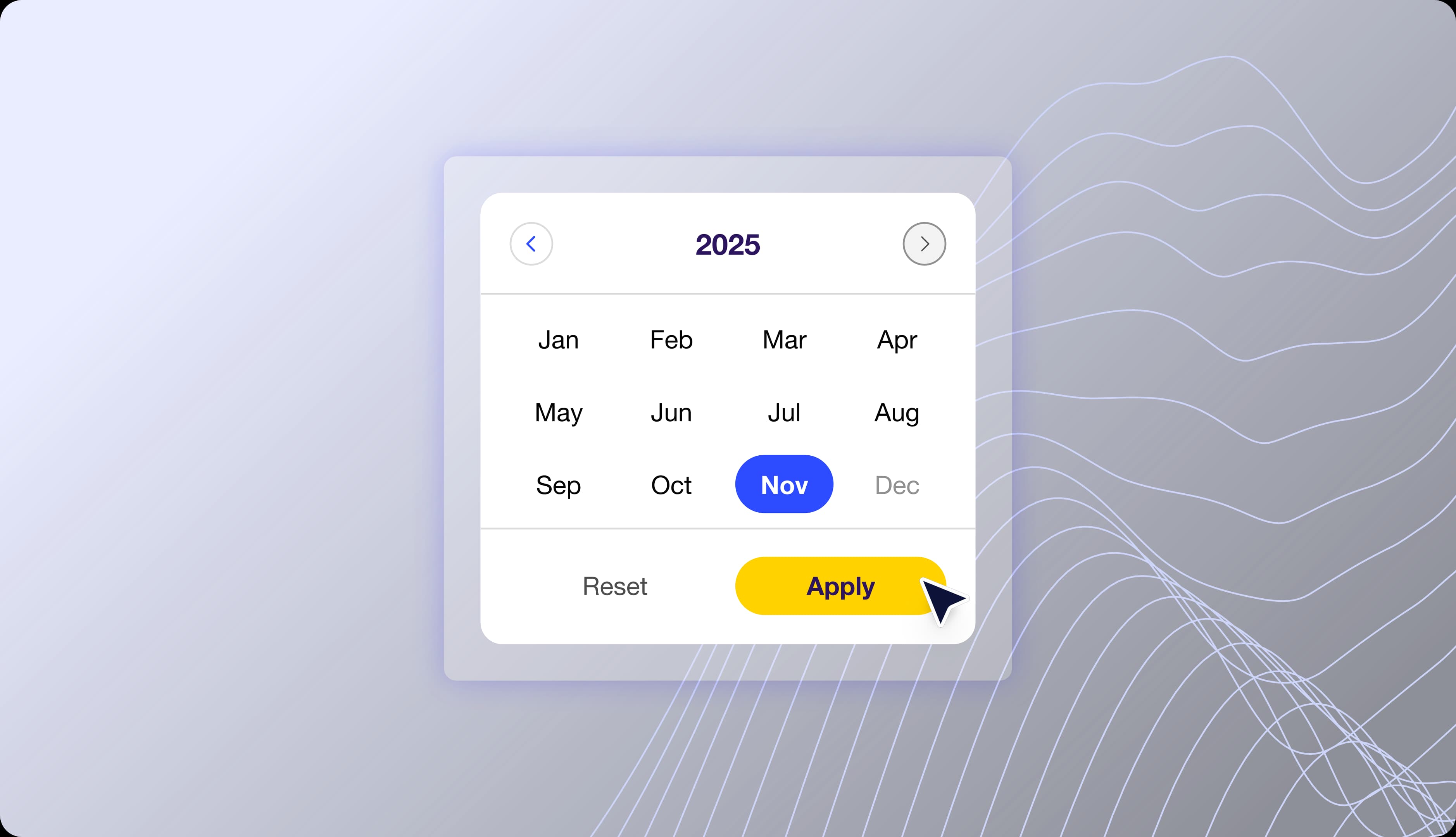 date picker